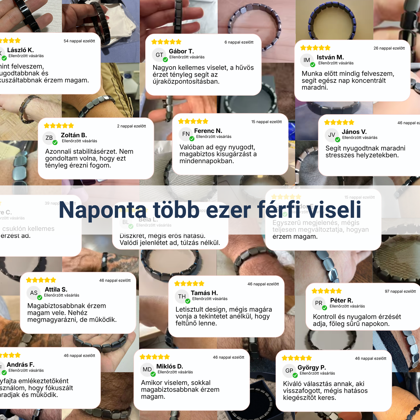 ELLYAN™ HEMATIT KARKÖTŐ