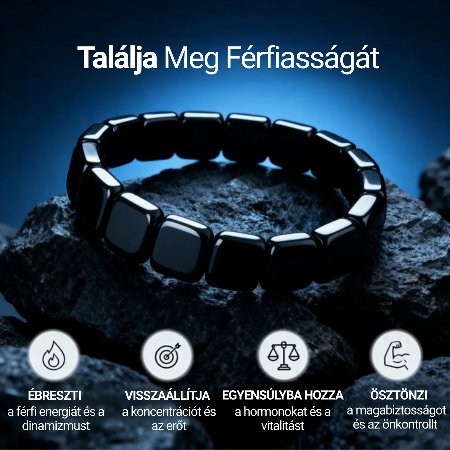 ELLYAN™ HEMATIT KARKÖTŐ